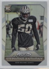 2015 Panini Prizm Rookies Silver Prizm Stephone Anthony #286 b0o