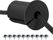 Starlink Cable Grommet Kit, 1-Inch Rubber Bushing for Wall & Furniture Wire Hole