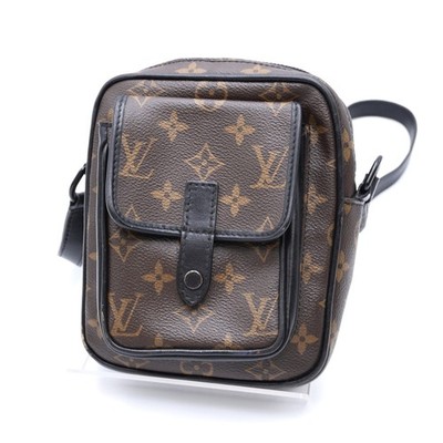 Louis Vuitton Christopher Wearable Wallet M69404 Monogram Macassar Crossbody Bag