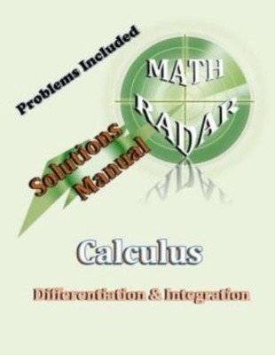 Solutions Manual - Calculus (Differentiation & Integration)