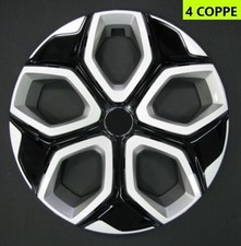 COPRICERCHI COPPE RUOTA RAGGIO "15" KIT 4 PEZZI PER RENAULT
