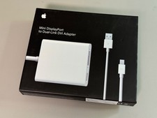 Pristine Apple MB571Z/A Mini Display Port to Dual Link DVI Adapter, White
