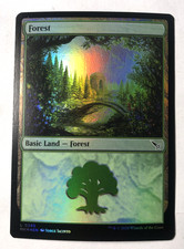 Forest FOIL 285 Murders At Karlov Manor MTG Magic the Gathering NM
