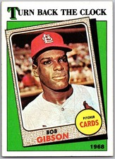 Top 10 Bob Gibson Baseball Cards 25
