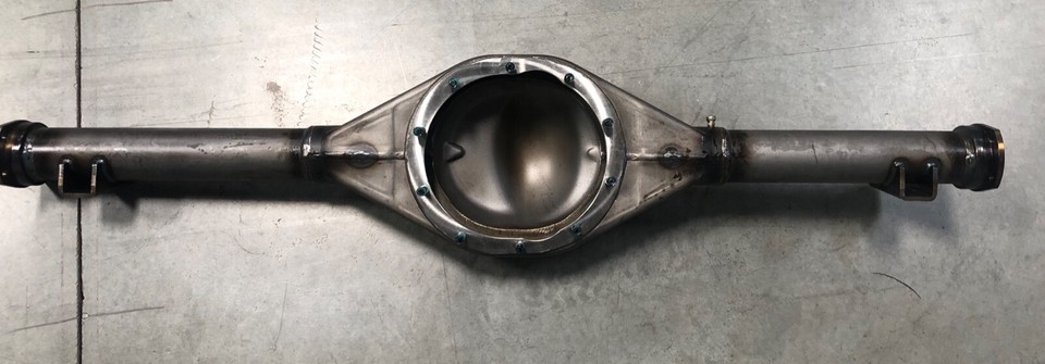 New 55-57 Chevy Rear End Ford 9 Inch W/Big Bearing New Style Ends ...