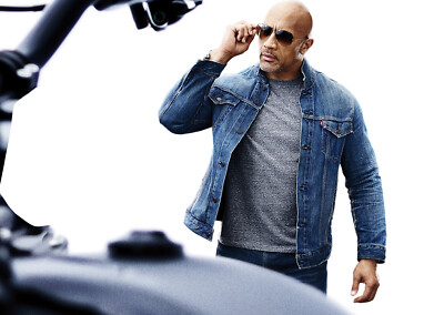 A4 Dwayne Johnson / The Rock Poster (brandneu)