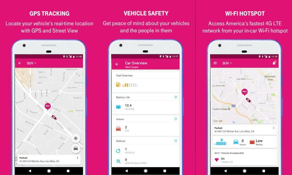 TMobile Sync Up SyncUP DRIVE 4G LTE WIFI OBDII Car & Mobile Hotspot SD6200 eBay