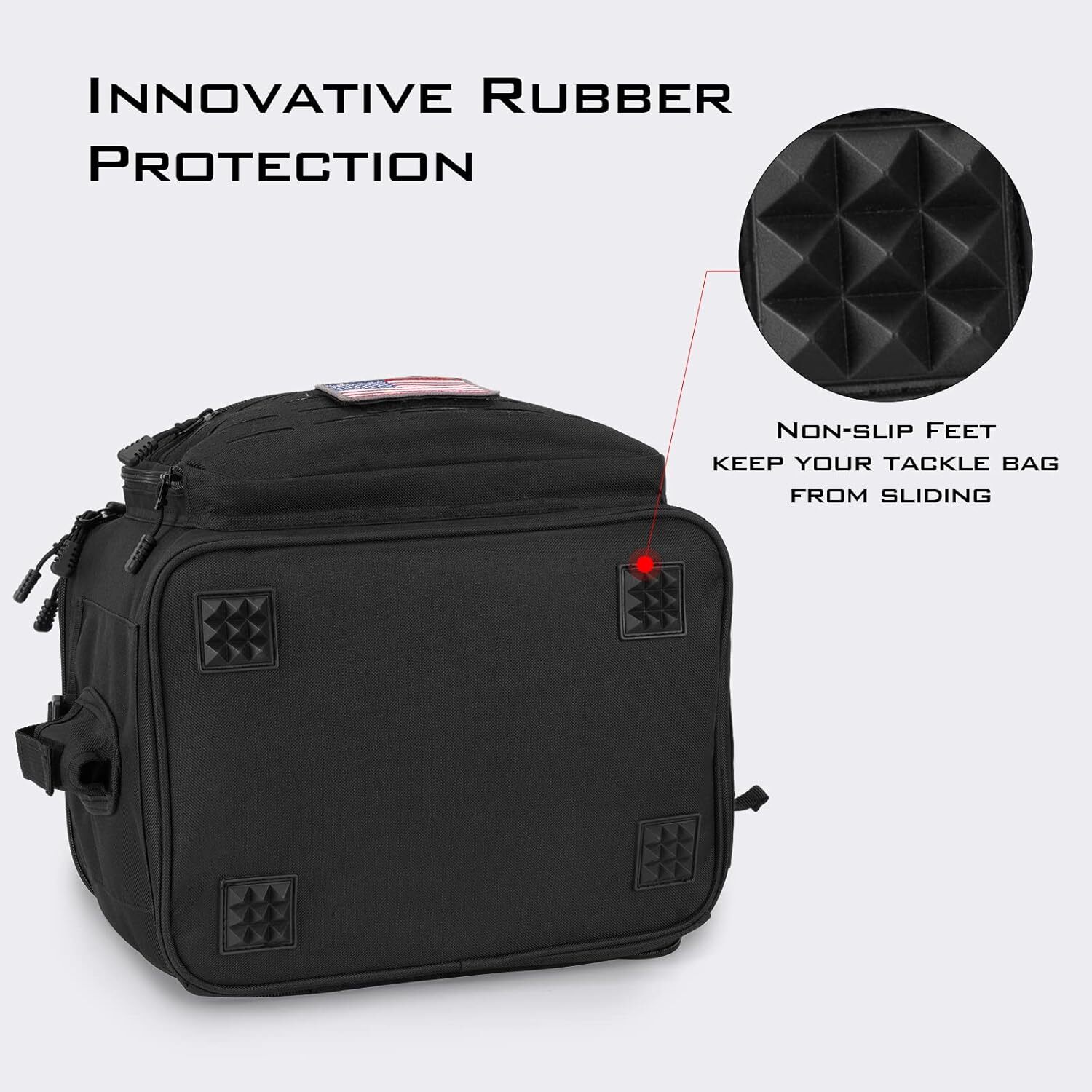 KastKing Karryall Tackle Bags Fishing With 4 * 3600 /3700 Tackle Trays Storage