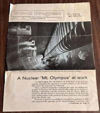 1968 PG & E Pacific Gas Electric Progress Magazine Mt. Olympus Article Vol. XLV
