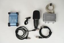 Samson Microphone,stand, S Phantom 2 Mic Input,m-audio Fasttrack Audio Interface