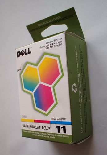 DELL Series 11 KX703 DX516 Genuine Color Inkjet Ink in Package for V505 & 948 - Picture 10 of 10