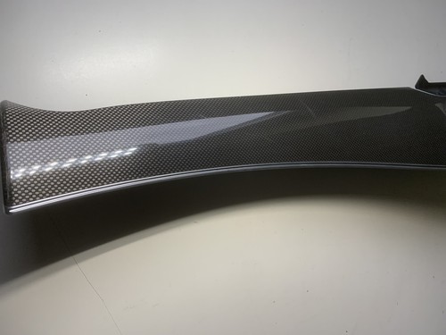 GENUINE MERCEDES BENZ W213 CARBON FIBER AMG CENTER DASH TRIM A2136800501 FOR RHD - Picture 5 of 9