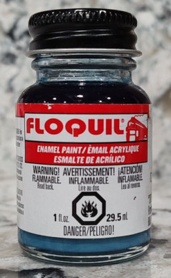 FLOQUIL RAILROAD COLORS MODEL PAINT 1oz 1 oz - GN BIG SKY BLUE
