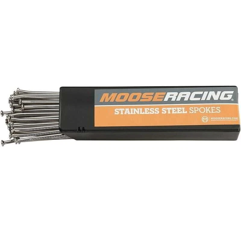 Juego de radios cromados traseros Moose Racing 19" Kawasaki KX KXF KLXF y Suzuki RMZ250 Foto 3 de 4