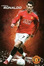CRISTIANO RONALDO POSTER Amazing Athlete RARE NEW 24X36 - PRINT IMAGE PHOTO -RW0