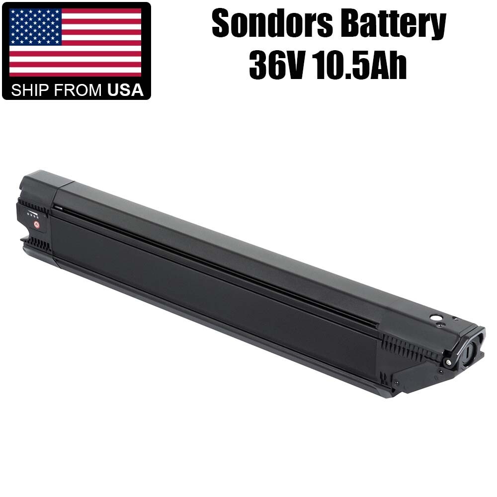 SONDORS Ebike Battery 36V 10.5Ah for Steps and Smart Step fr