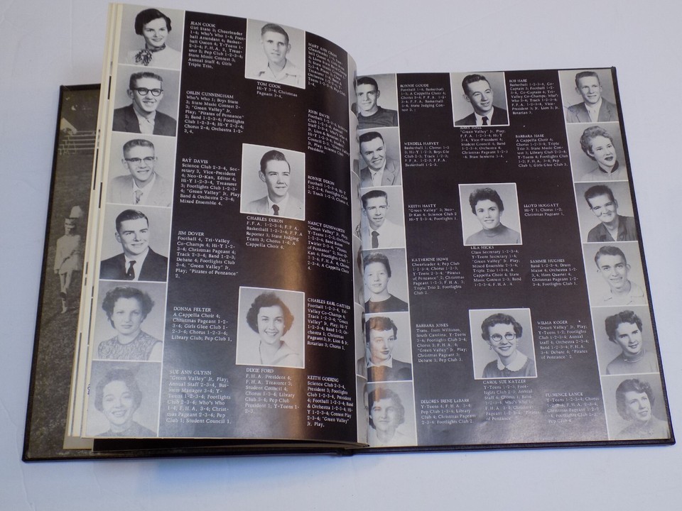 Neodesha Kansas High School 1956 Student Yearbook The Blue Streak Student Alumni eBay