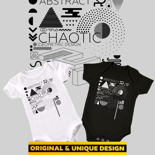 Abstract Art Modern Novelty Geometric Composition Graphic Tee Gift Male Kids - Picture 17 of 28