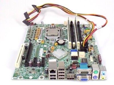 Mainboard CPU RAM Bundle: HP 615114-001 BTX + Intel Core i3-2120 + 4GB DDR3