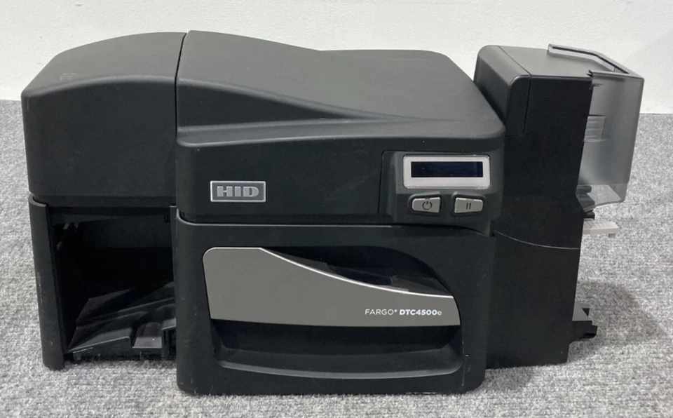HID Fargo DTC4500E Dual-Sided ID Card Printer (Unit Only) - Image 2 of 4