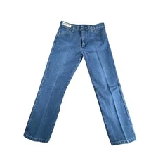 Vintage Wrangler Jeans Mens 36x30 Blue 13MWZ Denim Cowboy Boot Cut Stonewash