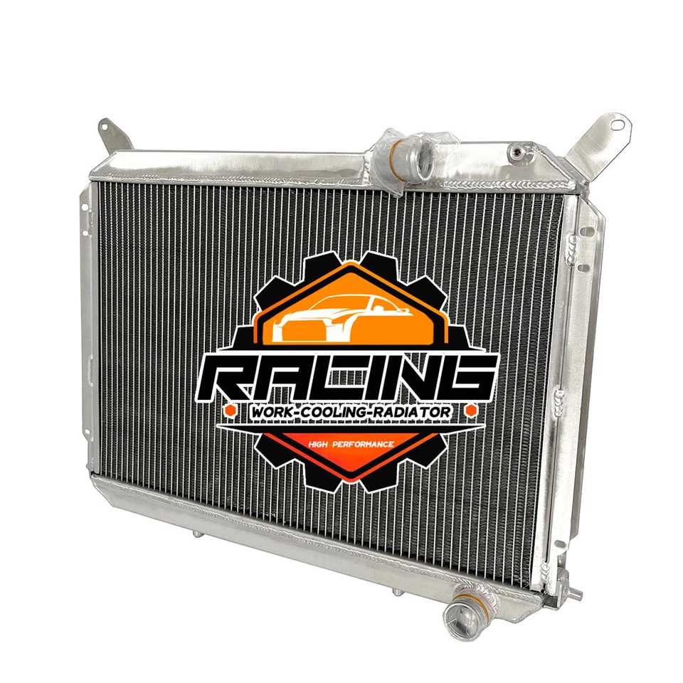 Radiador completo de aluminio para Nissan 300ZX 1984-1989 3,0 L V6 1985 1986 1987 1988 89 Foto 3 de 4