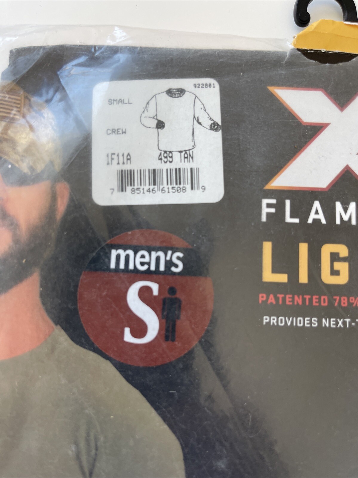 XGO FLAME RETARDANT TAN PHASE 1 LIGHT WEIGHT LONG SLEEVE SHIRT SIZE Small NEW