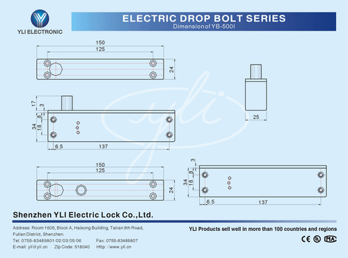 DC12V Blocco bulloni a goccia elettrico mortasa timer serratura porta/segnale di uscita/NO/NC/blocco chiave - Foto 16 di 36