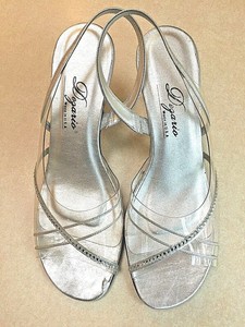 clear plastic sandals