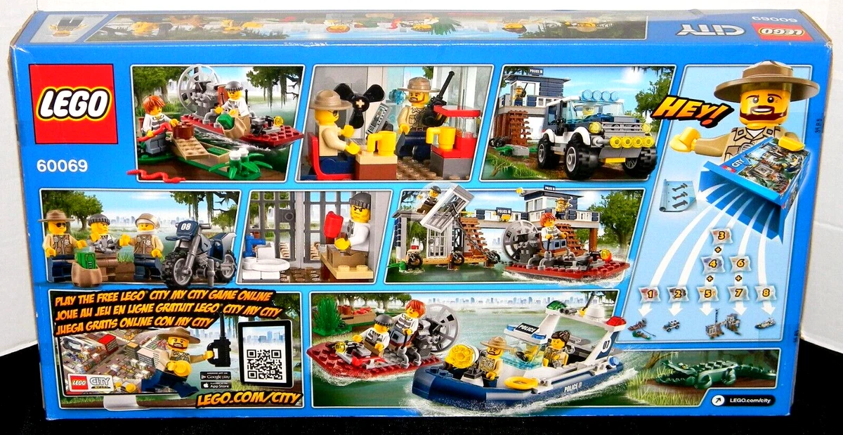 NEW LEGO CITY 60069 SWAMP POLICE STATION eBay