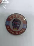 They Live (Enamel Pin) elect sci-fi horror movie campaign candidate, RETRO, NEW