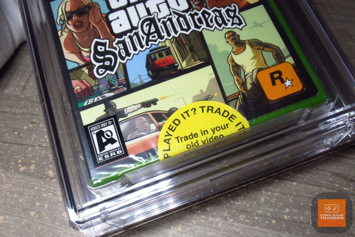 CGC 9.6 A+ - 1ST PRINT Grand Theft Auto: San Andreas 