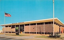 Warner Robins GA Georgia Post Office USAF Brigadier Air Force Vtg Postcard B21