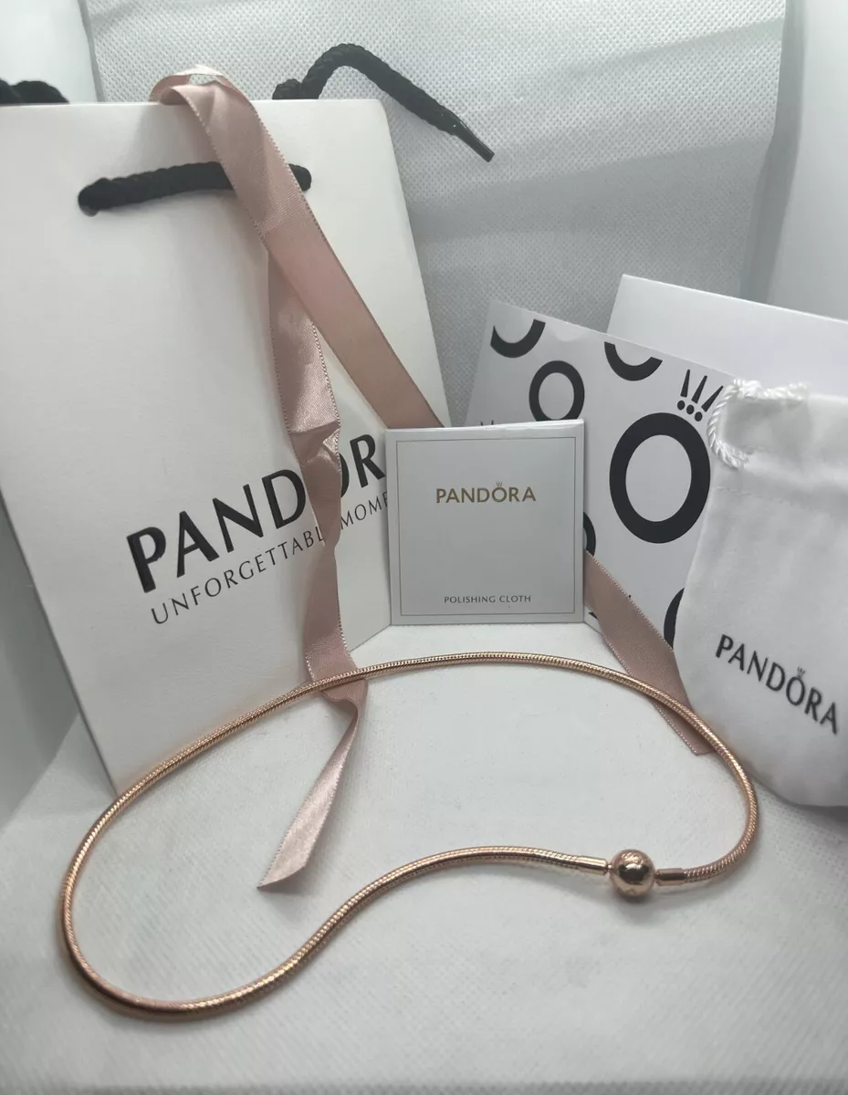 Snake chain sale necklace rose gold