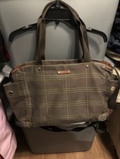 Kate Spade brown baby bag diaper bag with changing pad