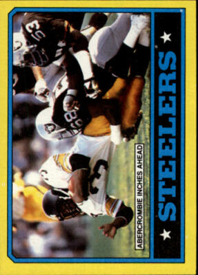 1986 Topps #280 Steelers TL (Walter Abercrombie Inches)