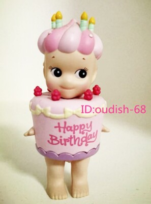 Strawberry Cake- Authentic Sonny Angel Happy Birthday Mini