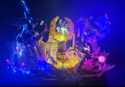 ZhenXinZhen Studio Arceus Resin Statue Dialga Model Palkia