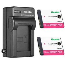 Wall Charger  2 battery for Sony NP-FT1 DSC-L1 DSC-M1 DSC-M2 DSC-T1 DSC-T3