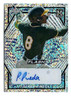 2021 Pedro Pineda Leaf Flash Rookie Auto Platinum Blue 49/50 - Oakland Athletics