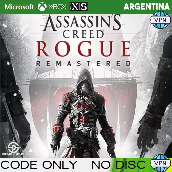 Assassin's Creed Rogue Remastered Xbox One / Xbox Series X|S Key ARGENTINA  ☑VPN