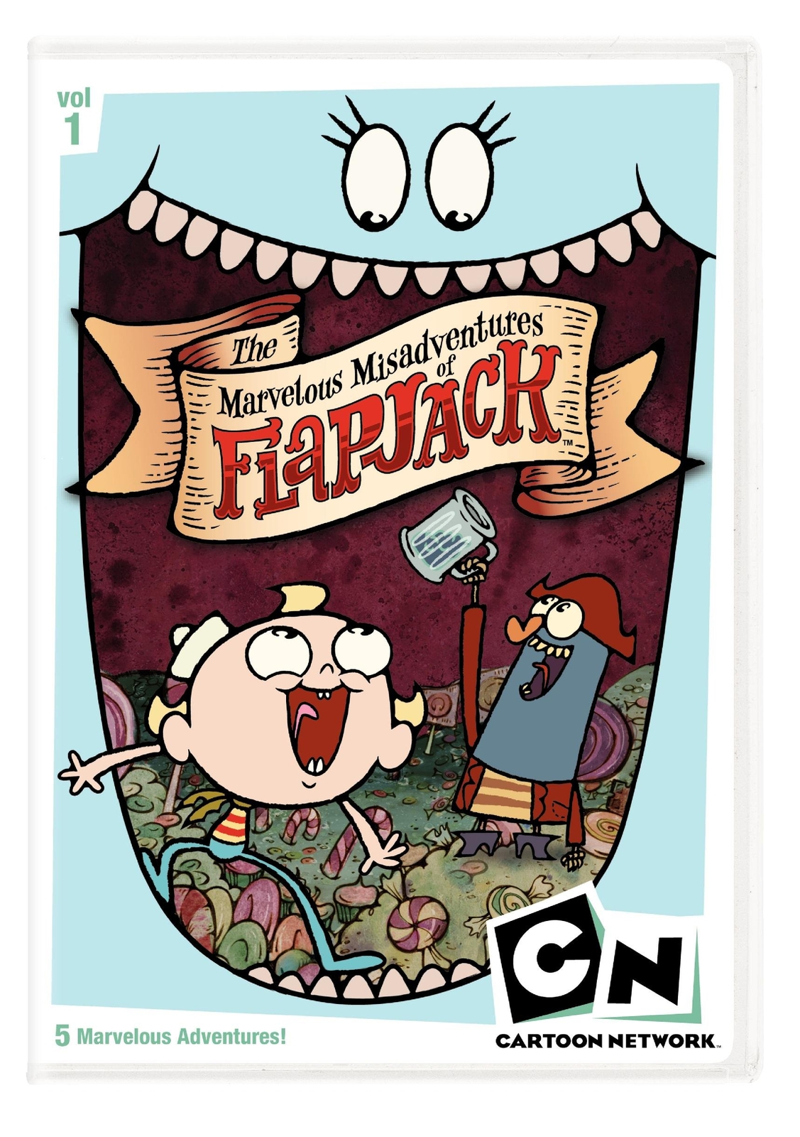 The Marvelous Misadventures of Flapjack, Vol. 1 (DVD) Thurop Van Orman Roz Ryan
