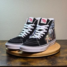 Vans Sk8-Hi Moca Frances Stark Mens Shoes Size 10 Black