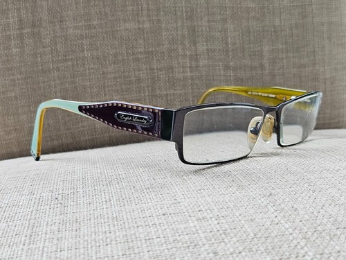 English Laundry Women Eyeglasses Frame Black/Grape Tone Glasses UNA 52[]16 135