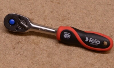 Felo Mini Ratchet 1/4'' Square Drive Double Direction Made In Germany