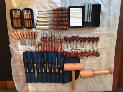 Professional wood carving chisels set