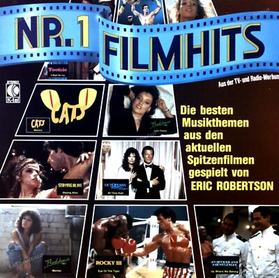 Eric Robertson - Nr. 1 Filmhits LP 1984 (VG/VG) .