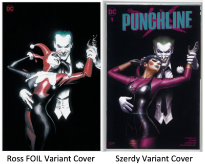 Joker Harley Quinn Uncovered #1 Alex Ross FOIL HOMAGE Variant