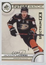 2023-24 SP Authentic Spectrum FX Future Watch Jackson LaCombe #S-80 0p1n