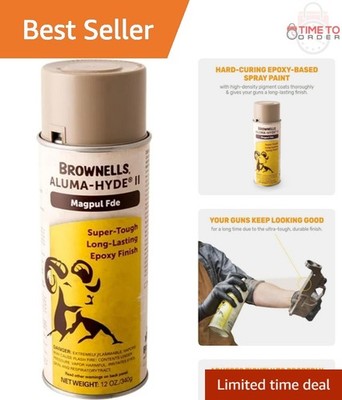 Aluma-Hyde II Epoxy Firearms Finish Flat Dark Earth Spray 12oz